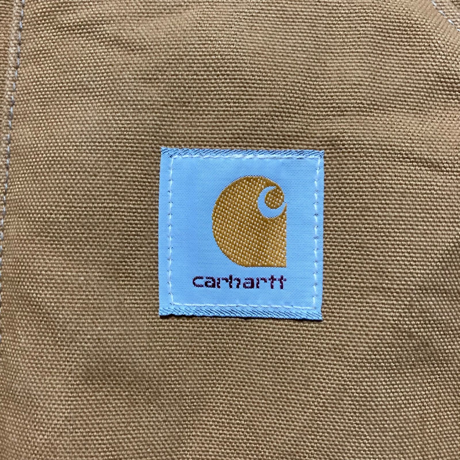 CARHARTT ダックベスト L USA製 腰ゴム カーハート DUCK VEST ブラウン