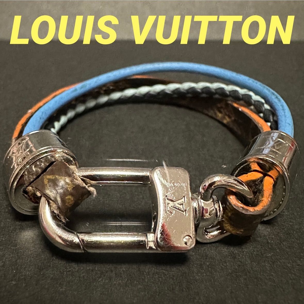 ルイヴィトン LOUIS VUITTON ブレスレット ブラスレ・LVトレブル グラ