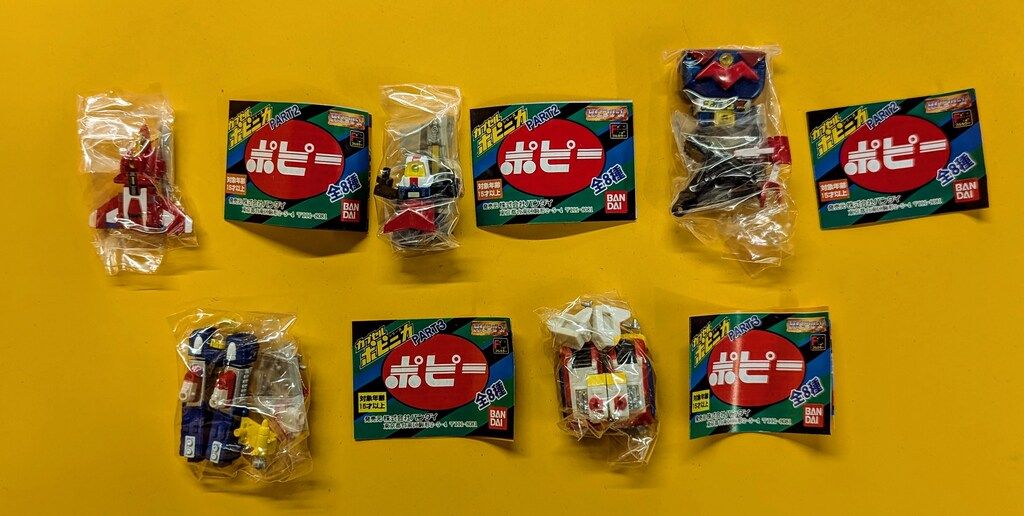 バンダイ カプセルポピニカ ボルテスV 合体5種セット - メルカリ