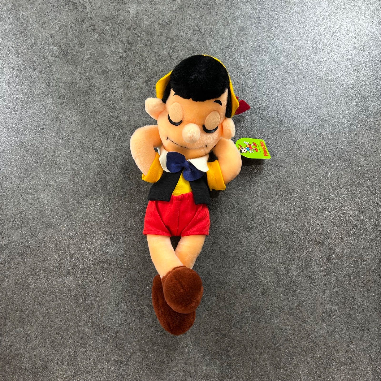 東京ディズニーランド レトロ ピノキオ 爆睡 希少 日本製 デッド