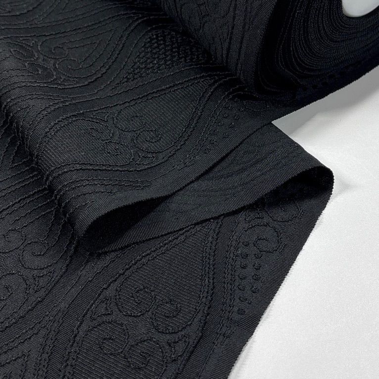 黒羽織 羽尺 反物 2本 正絹 まとめ売り 同梱購入歓迎 リメイク用 和裁