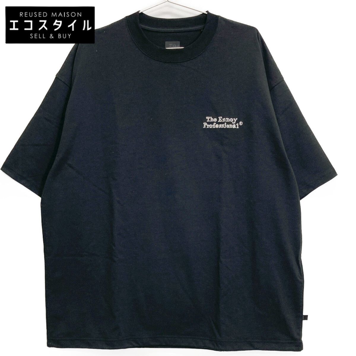 DAIWA PIER39 ダイワピア39 ×ｴﾝﾉｲ ×ｽﾀｲﾘｽﾄ私物 ﾌﾞﾗｯｸ ﾄﾞﾛｰｽﾄﾘﾝｸﾞ Tｼｬﾂ 
