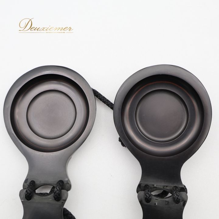 フラメンコ パリージョ カスタネット ブラック系 CASTANUELAS DEL SUR