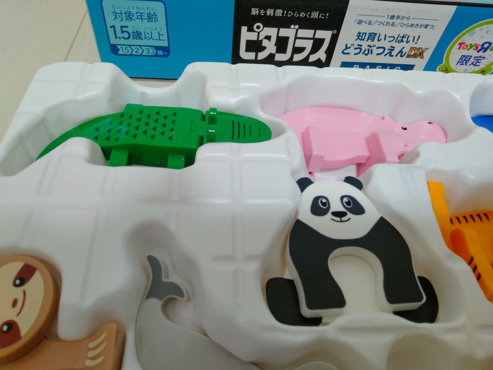 トイザらス限定 ピタゴラス 知育いっぱい！どうぶつえんDX BASIC