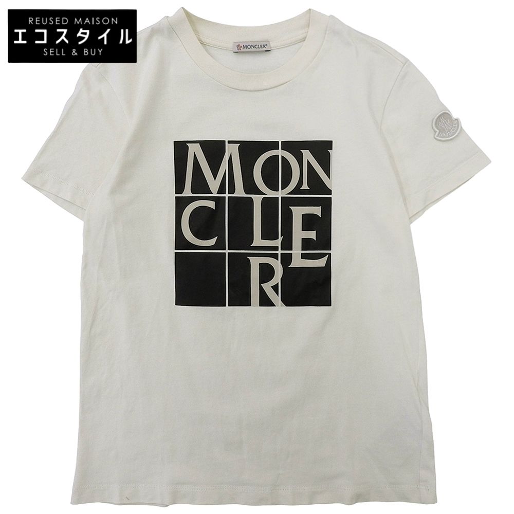 MONCLER モンクレール 美品 コットン プリント Tシャツ トップス