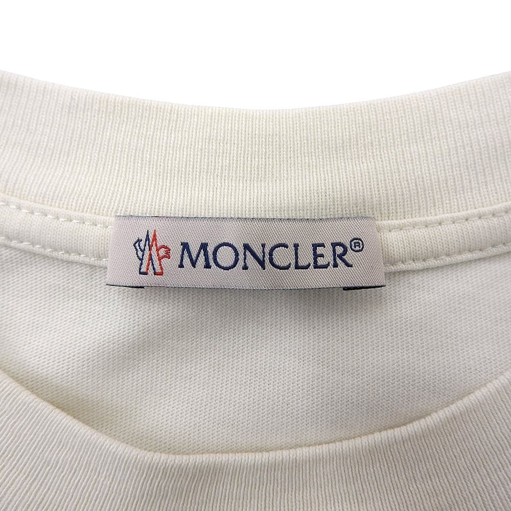 MONCLER モンクレール 美品 コットン プリント Tシャツ トップス
