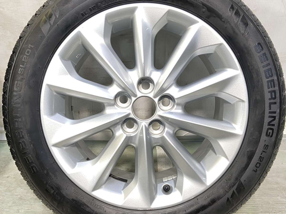 205/55R16 セイバーリング SL201 トヨタ純正 16x7.0 50 100-5穴 中古
