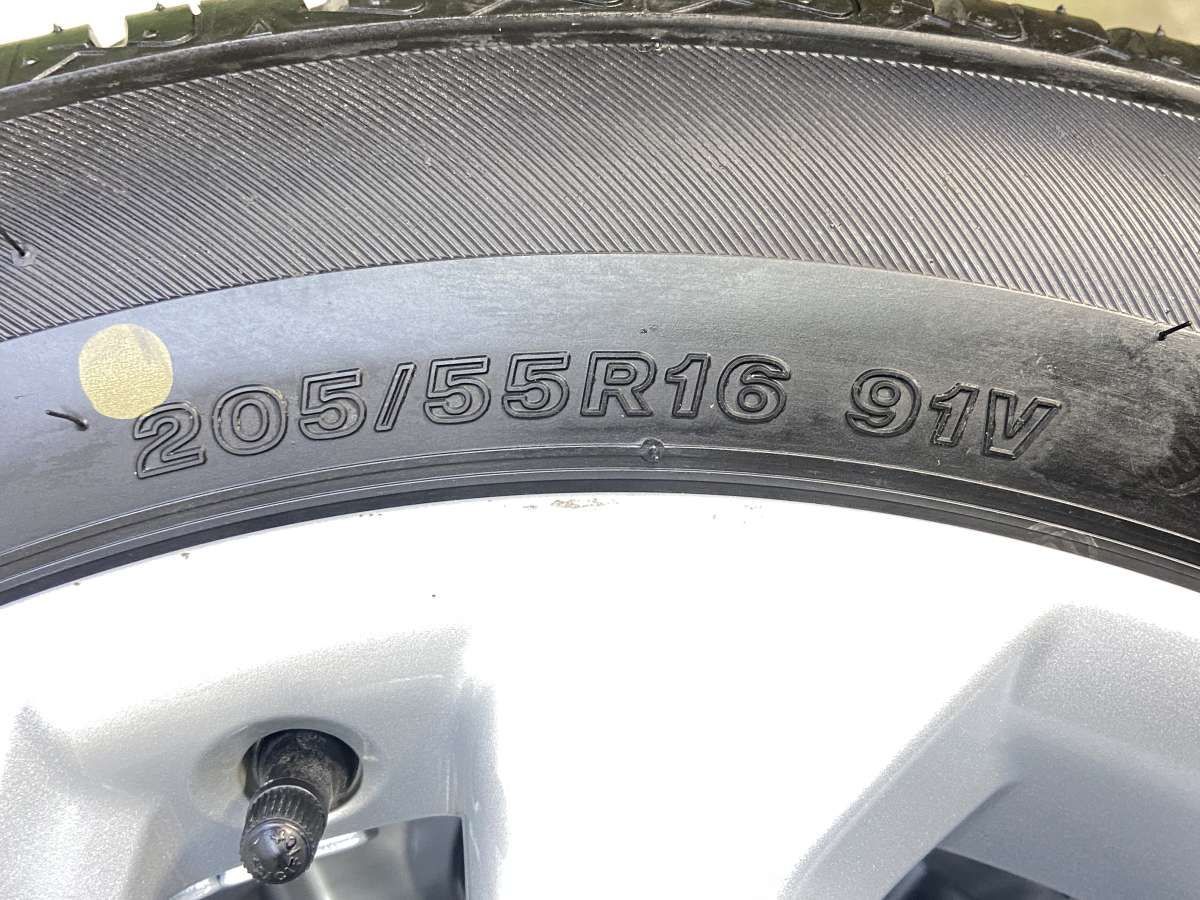 205/55R16 セイバーリング SL201 トヨタ純正 16x7.0 50 100-5穴 中古