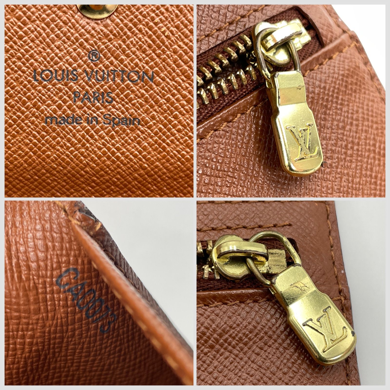 ルイヴィトン モノグラム / ポシェット パスポール M60135 / ブラウン 