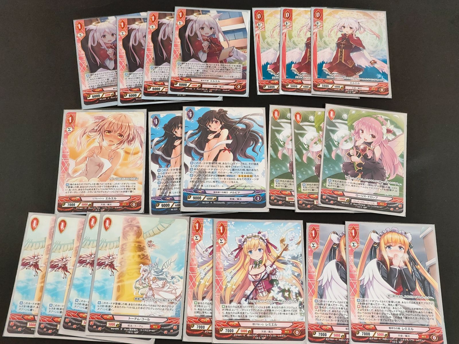 fym33-18 【スリーブ付】アンジュ・ヴィエルジュ エルエル デッキ