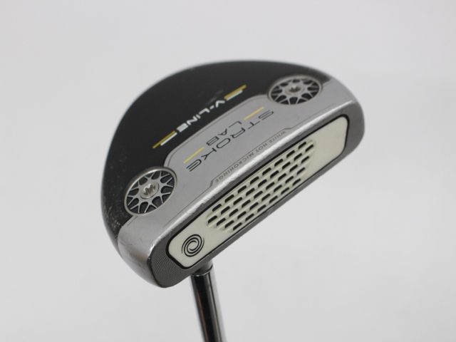オデッセイ ストロークラボブラック パター SEVEN STROKE 【中古】[Cランク] パター オデッセイ　ｽﾄﾛｰｸﾗﾎﾞ STROKE LAB 2019 V-LINE/オリジナルスチール[34]//3[8727] オデッセイ