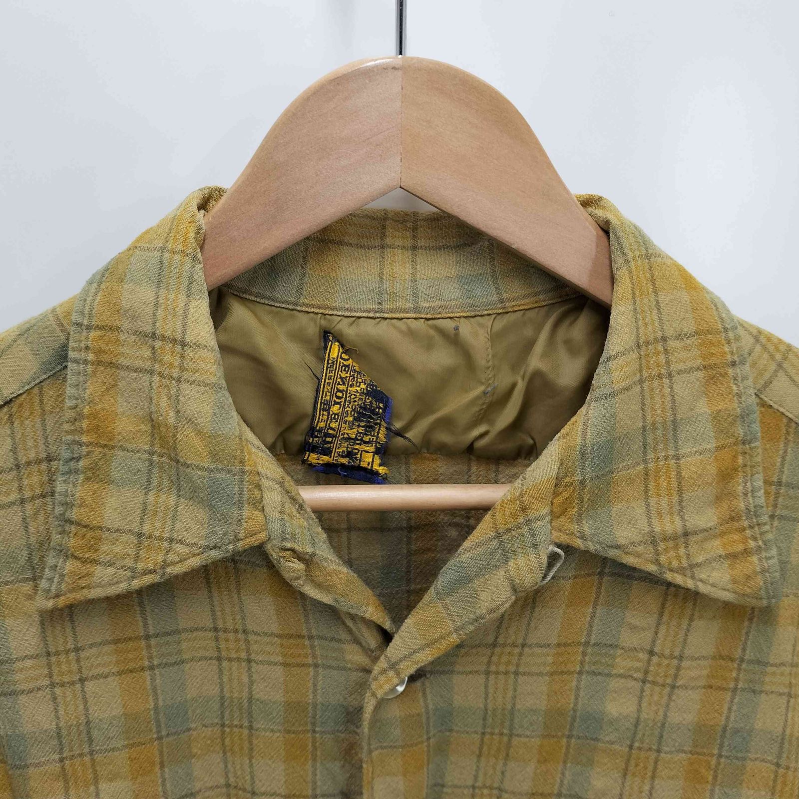 ペンドルトン PENDLETON 50S SIR PENDLETON ボードシャツ 開襟 ウール