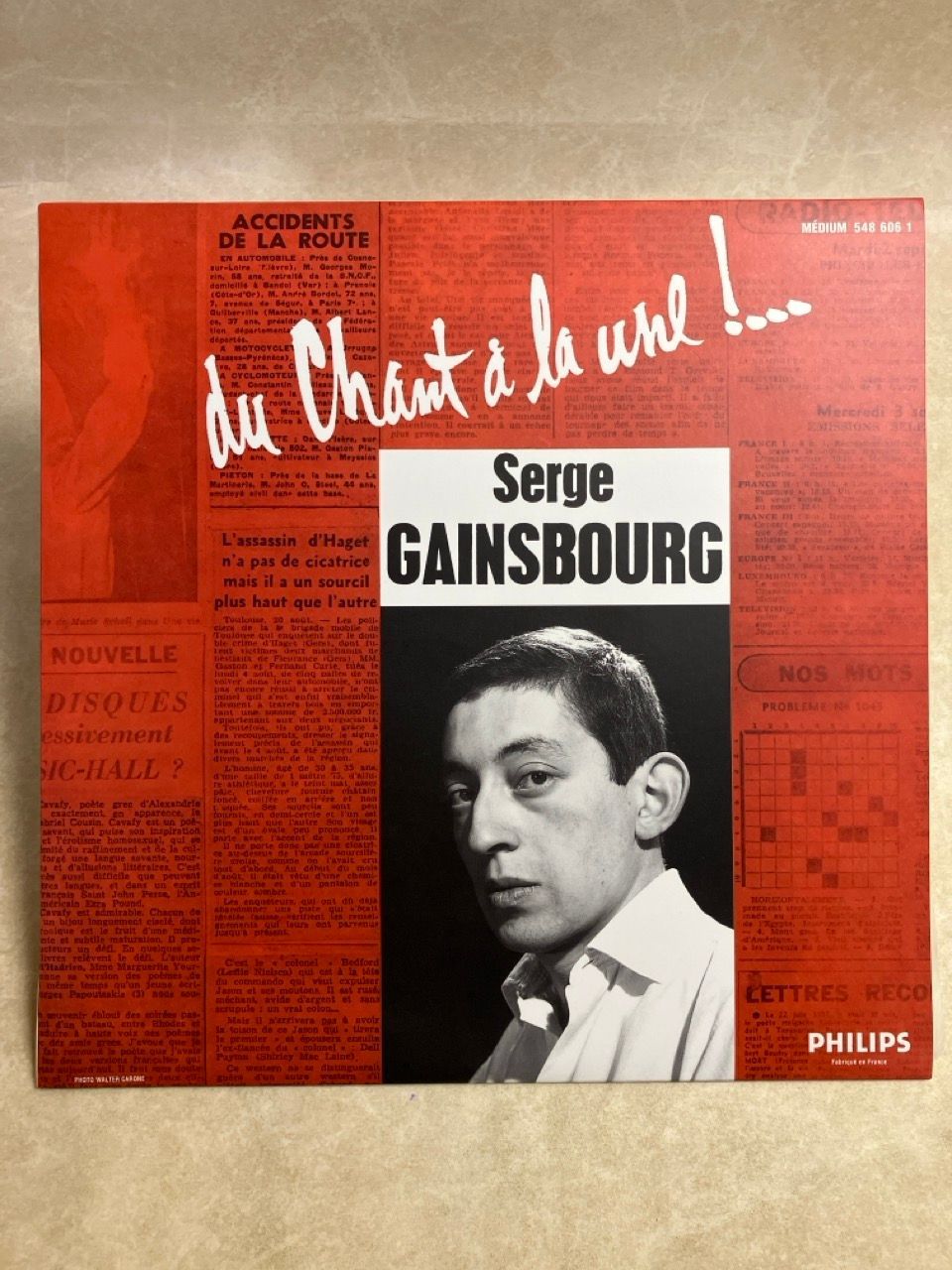 10インチ SERGE GAINSBOURG VOLUME 1 セルジュ・ゲンズブール - メルカリ