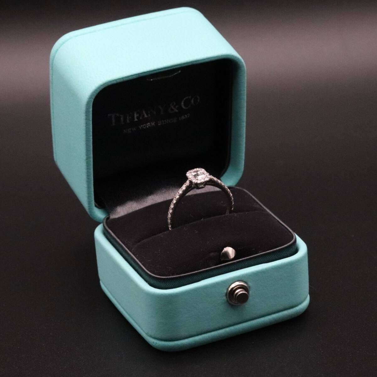 ティファニー Pt950 プラチナ リング D 0.21ct ダイヤ付き 10号 重量約2.6g 指輪 レディース アクセサリー TIFFANY＆CO 6301700