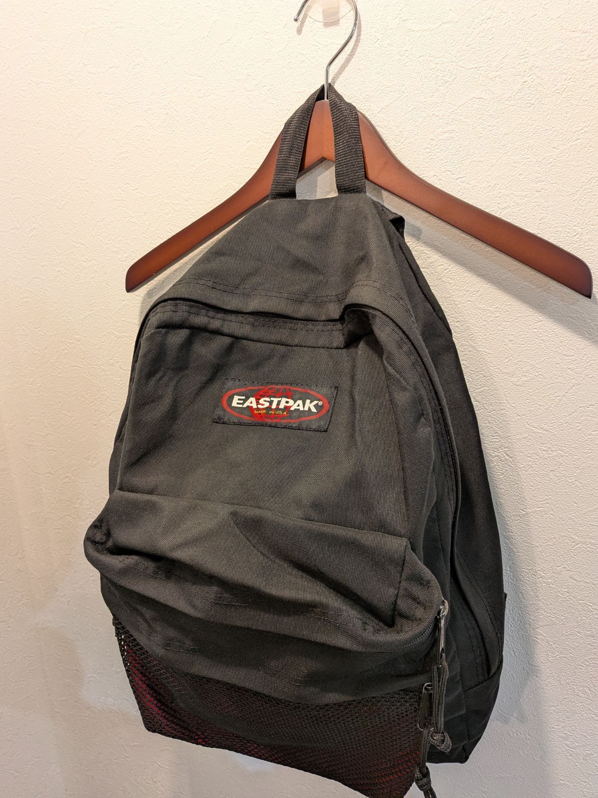 USA製 90s EASTPAK イーストパック バックパック リュック ブラック 黒 