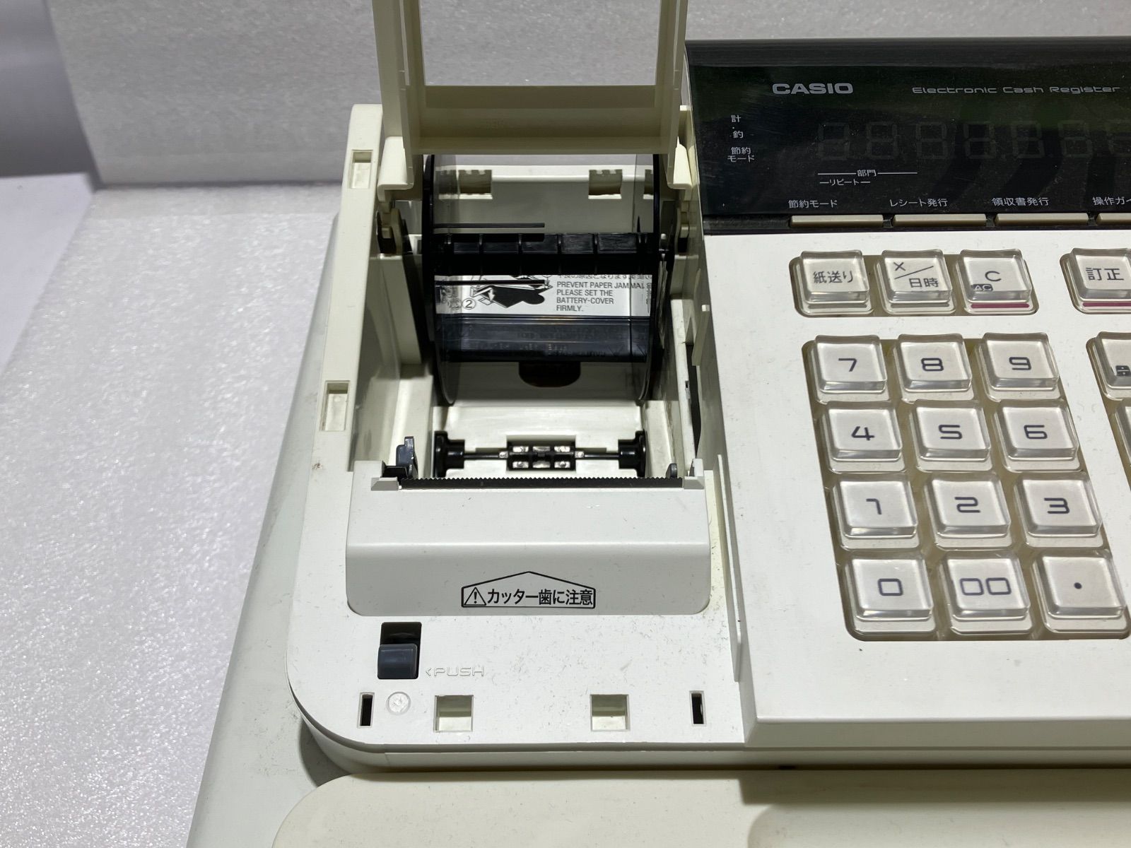 美品CASIO CASIO レジスター レジスター 電子レジスター SE-S30-WE 美 