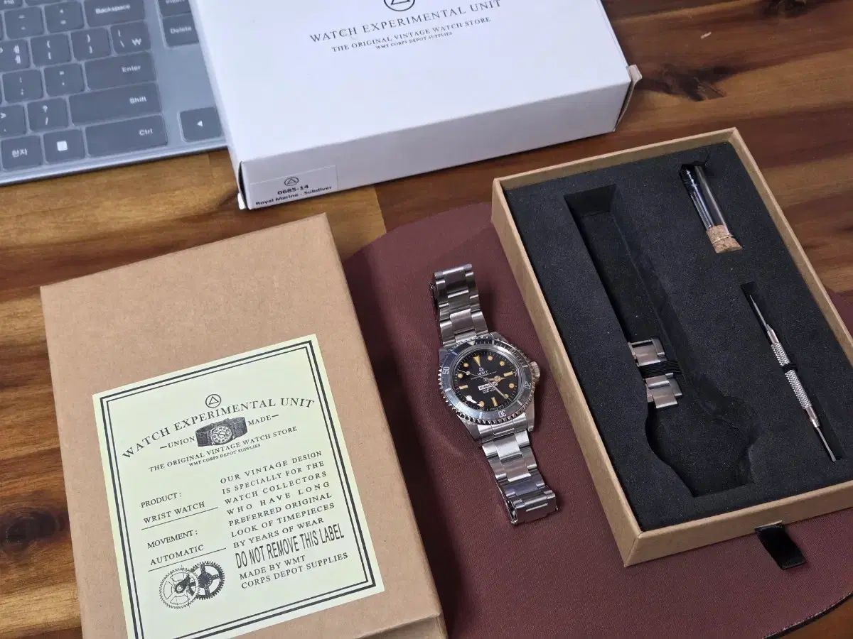  WMT ロイヤルマリン サブダイバー モデル カジュアル 自動巻き時計 腕時計(アナログ)