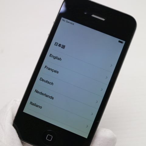 超美品 iPhone4 16GB ブラック 判定○ 即日発送 SOFTBANK スマホ Apple