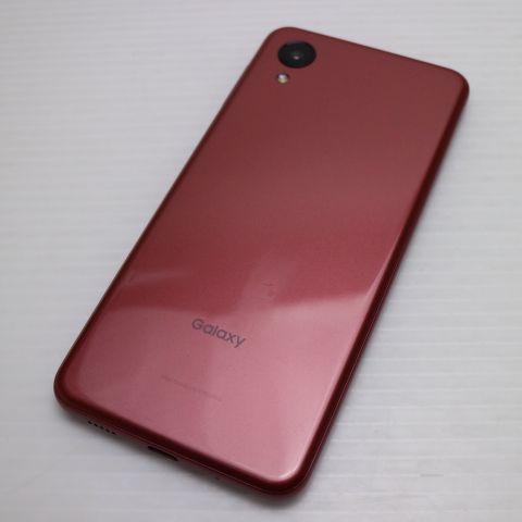 超美品 SIMフリー Galaxy A23 5G レッド スマホ 土日祝発送 即日発送