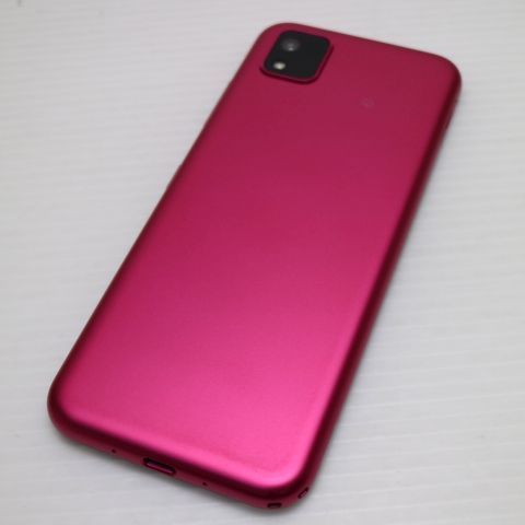 新品同様 A205KC かんたんスマホ3 マゼンタ Y!mobile スマホ 京セラ