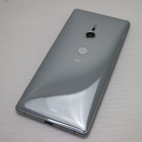超美品 SOV37 Xperia XZ2 シルバー スマホ 即日発送 スマホ 白ロム au