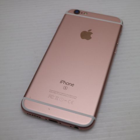 超美品 SIMフリー iPhone6S 16GB ローズゴールド 即日発送 スマホ