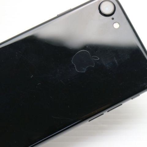 美品 SIMフリー iPhone7 128GB ジェットブラック 即日発送 スマホ