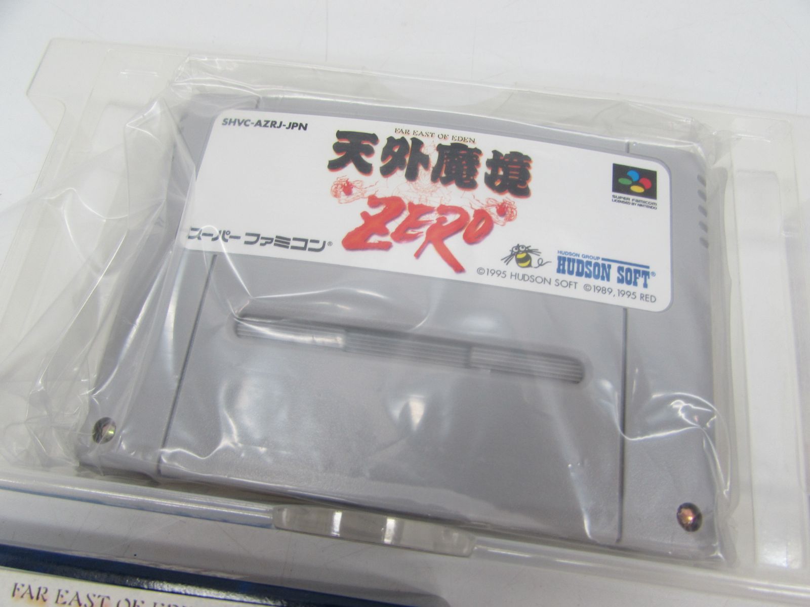 スーパーファミコン SFC 天外魔境ZERO ハドソン ゲームソフト 箱・説明