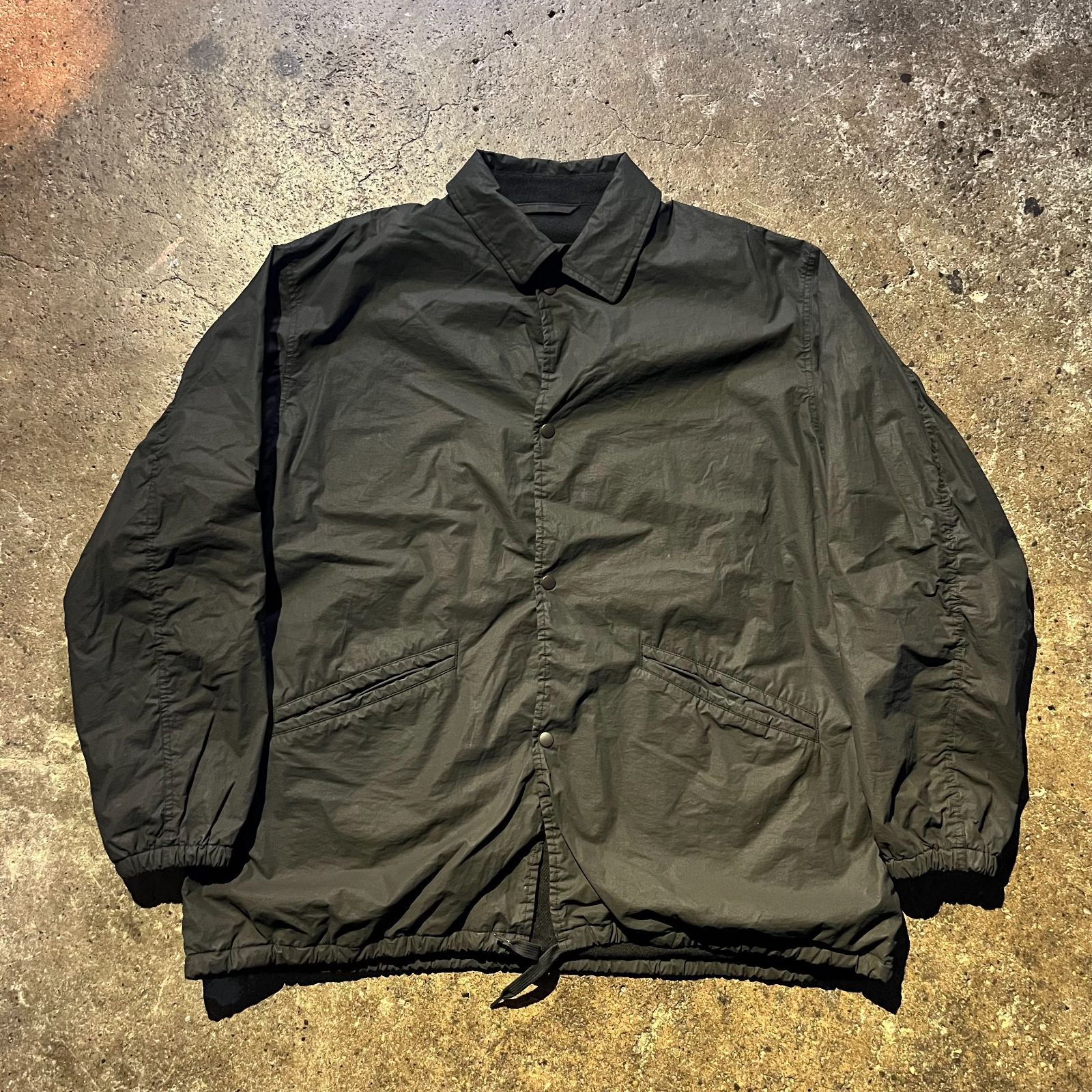 COMOLI コモリ 2024aw 24aw コットン ナイロン コーチジャケット