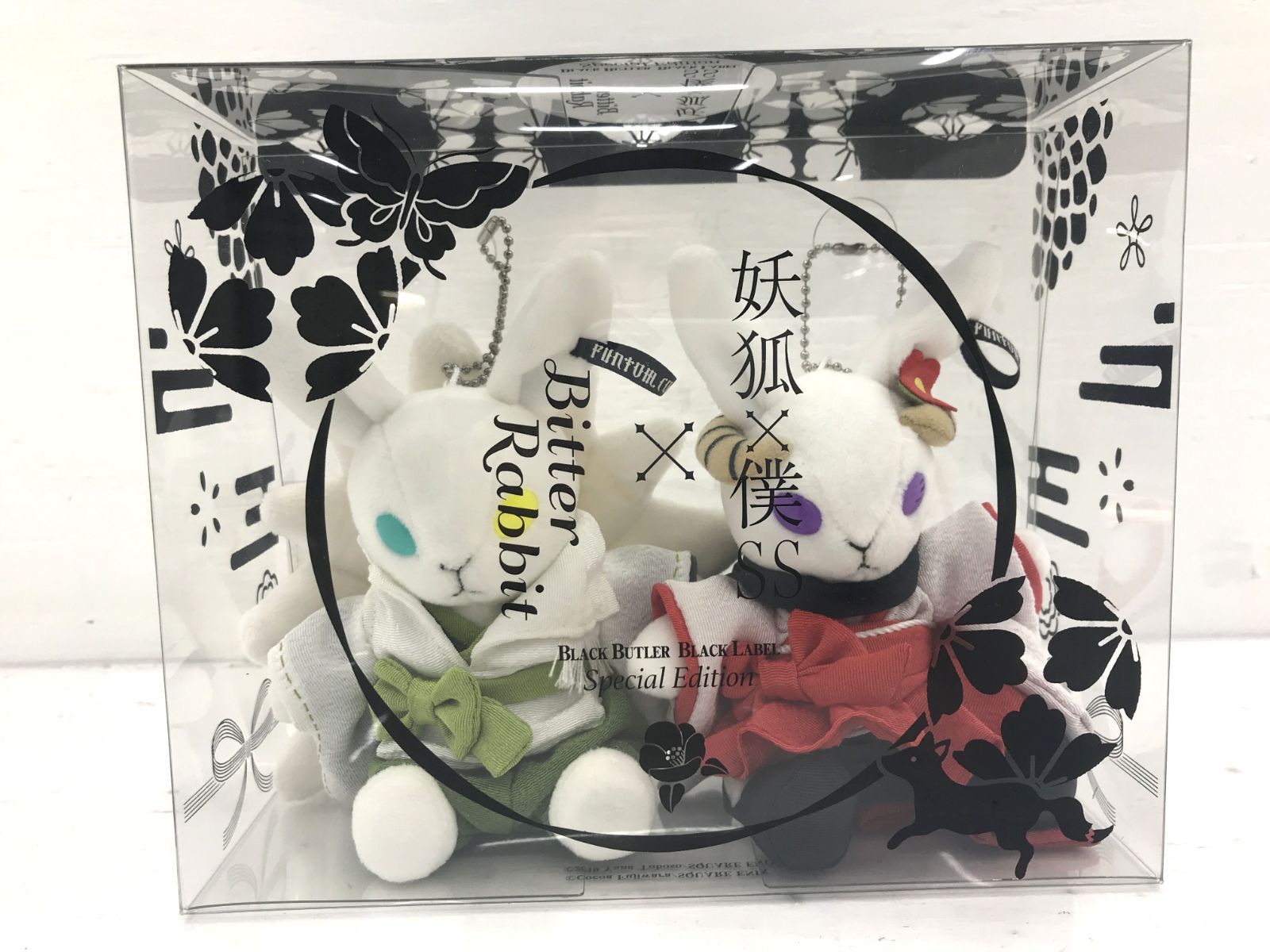 盛岡43-0066］「黒執事 Black Label×妖狐×僕SS」ビターラビットミニ 白