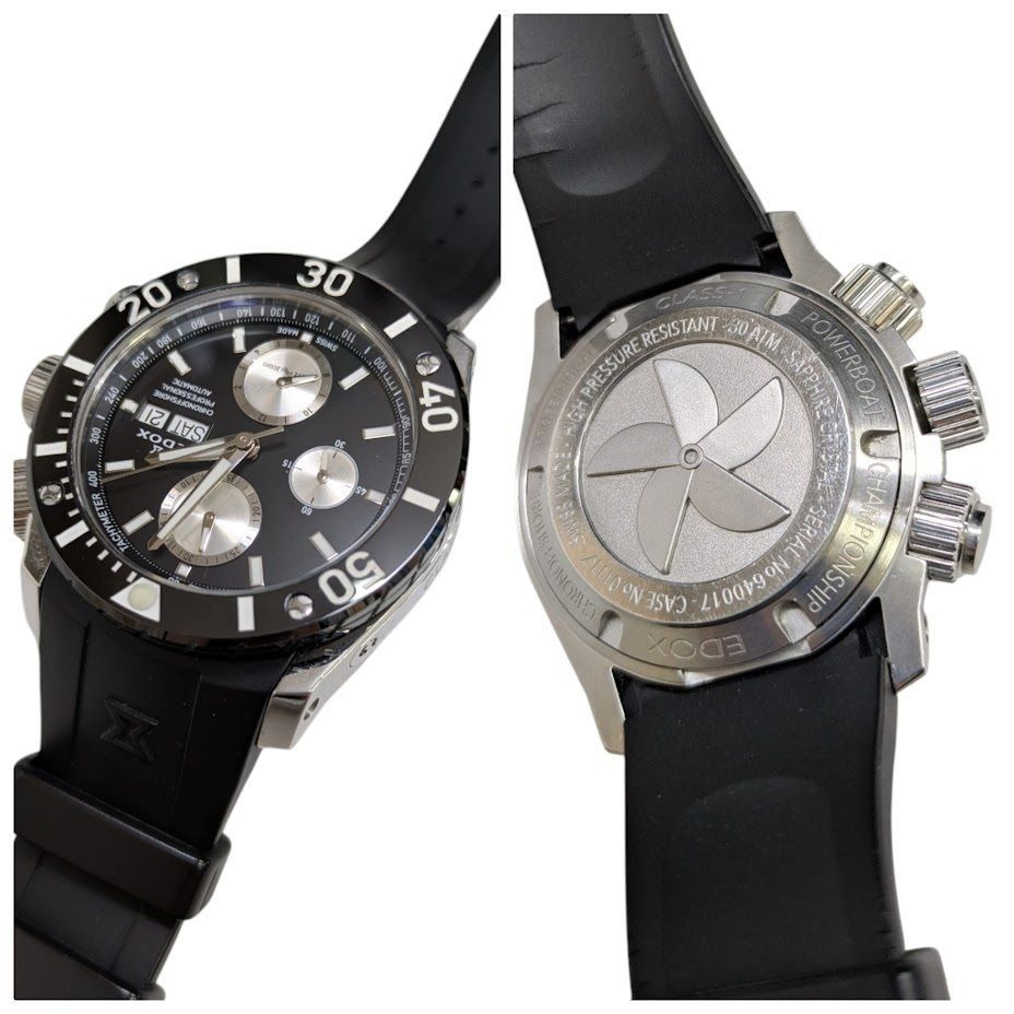 EDOX エドックス 01117-3-NINCA クラスワン クロノオフショア