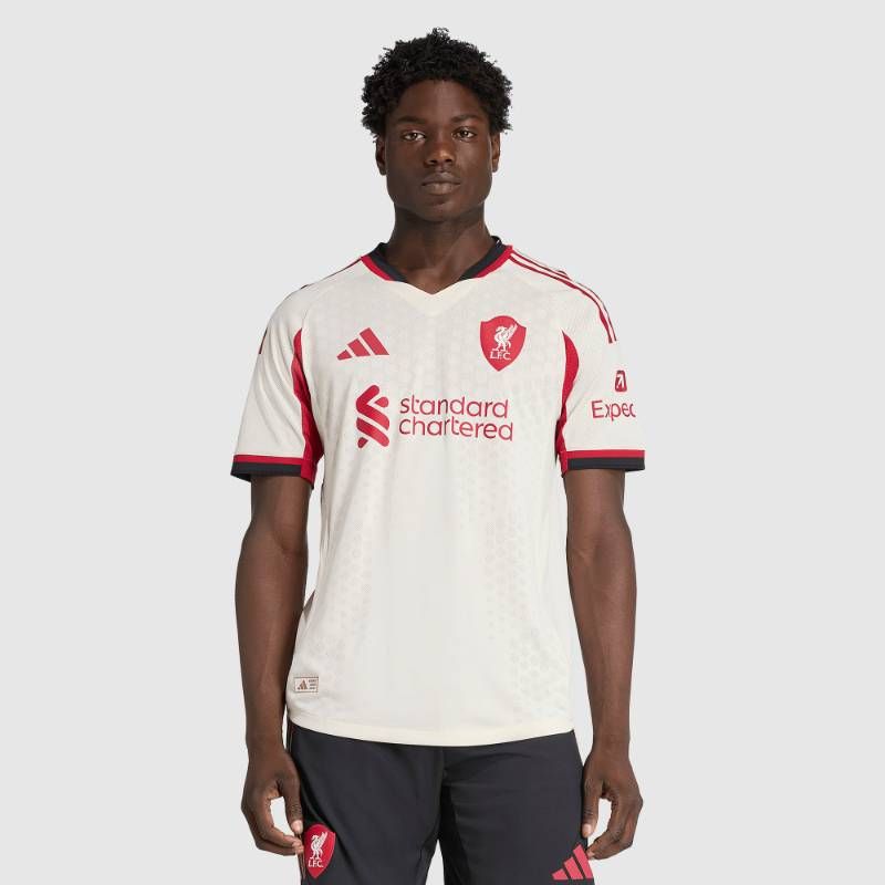 【送料無料・匿名配送】adidas アディダス リヴァプール 25/26 オーセンティック アウェイ シャツ 選手着用モデル 新品 正規品