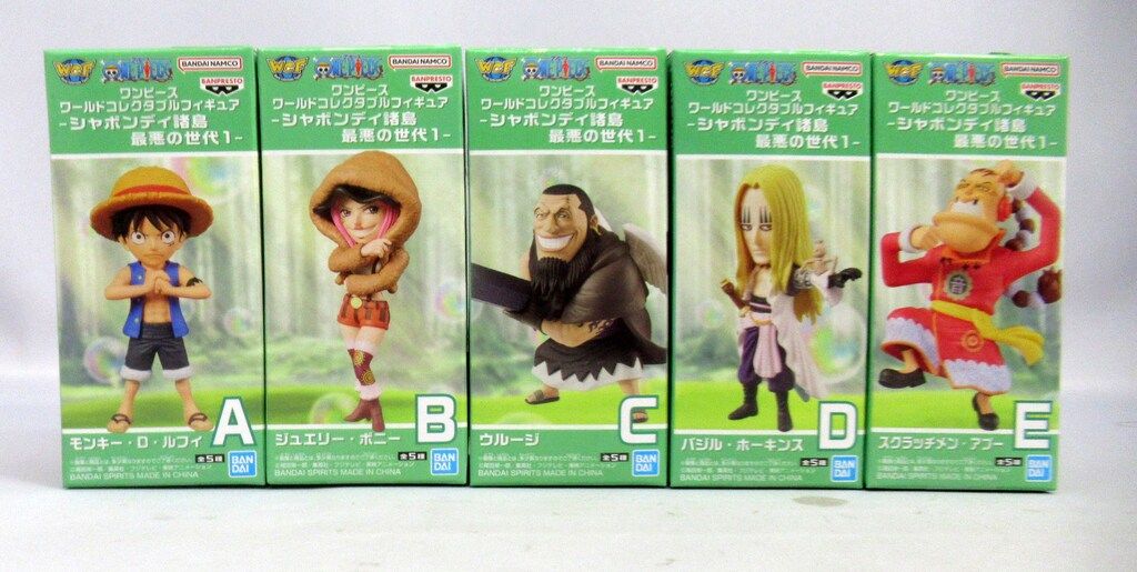 BANDAI SPIRITS ワールドコレクタブルフィギュア シャボンディ諸島