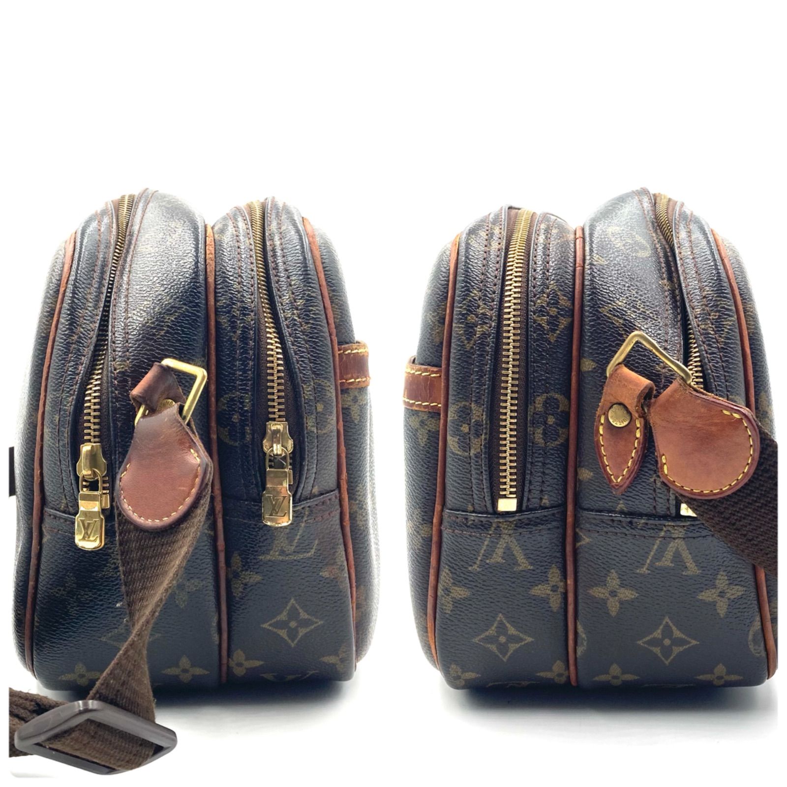 LOUIS VUITTON ルイヴィトン モノグラム リポーターPM ショルダー 