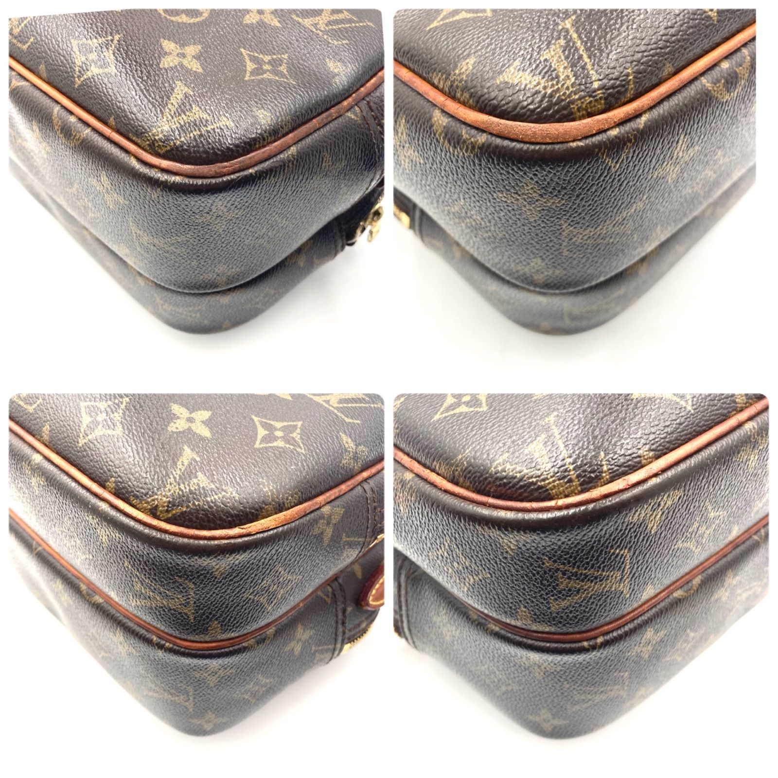 LOUIS VUITTON ルイヴィトン モノグラム リポーターPM カメラバッグ 
