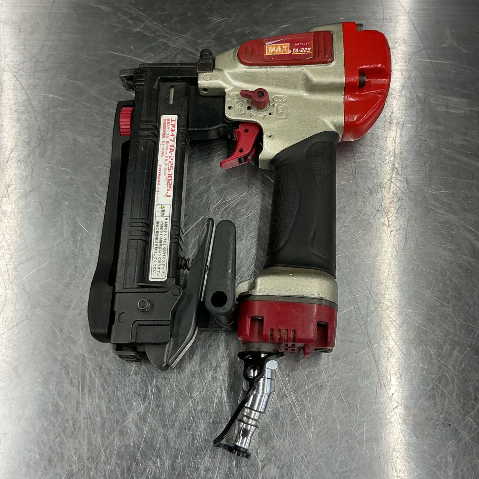 中古】 マックス/MAX 10mm 常圧エアタッカー TA-225/1025J 【越谷店 