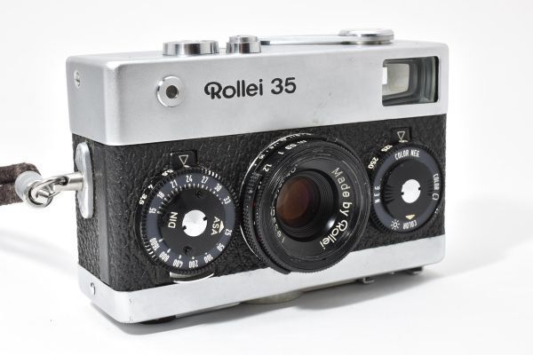 □美品□ローライ Rollei 35 Carl Zeiss Tessar 40mm F3.5 シルバー