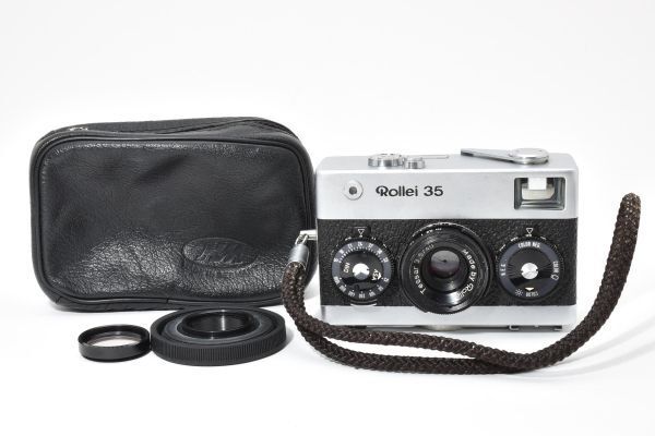 □美品□ローライ Rollei 35 Carl Zeiss Tessar 40mm F3.5 シルバー