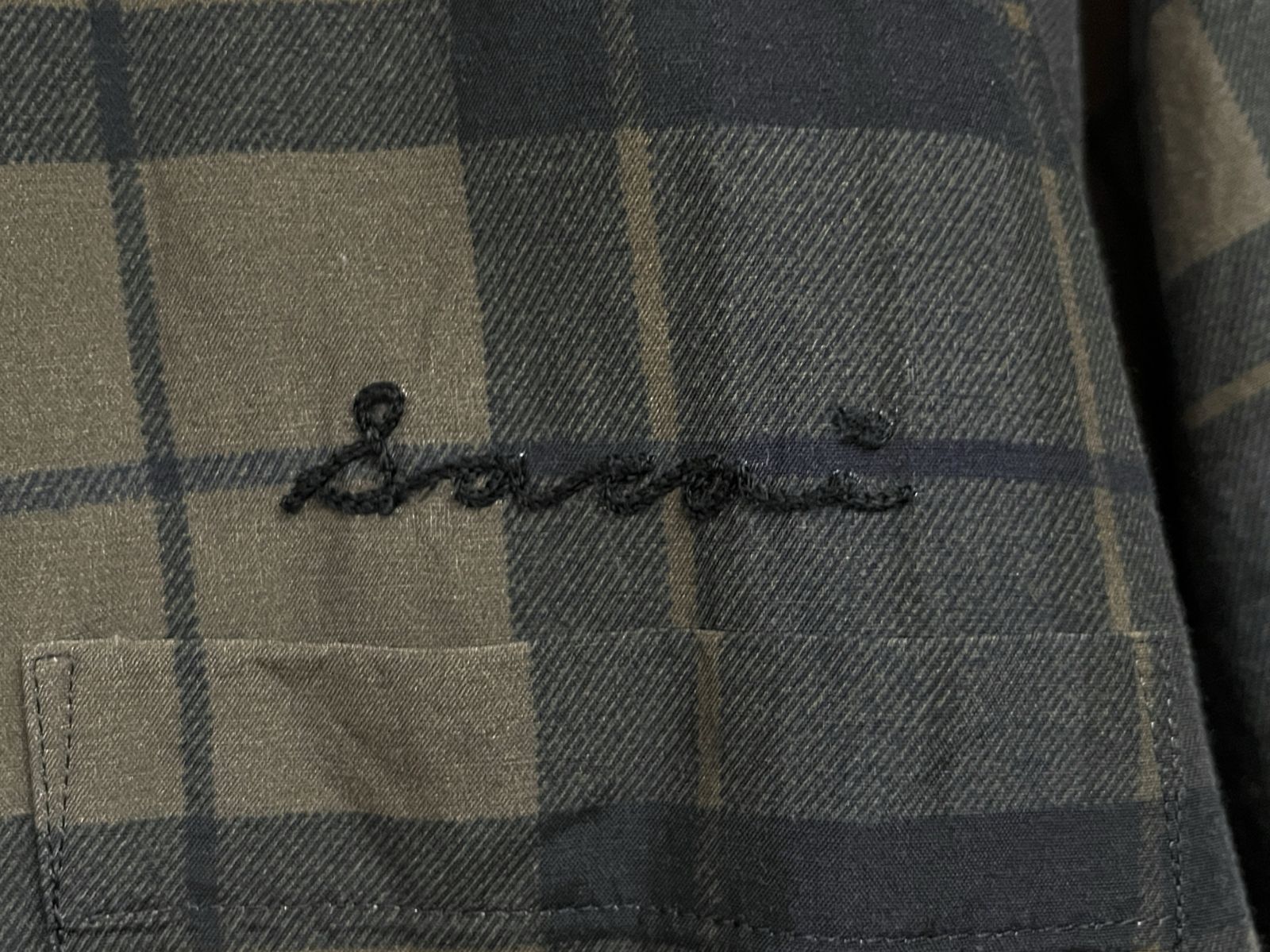 25SS sacai｜サカイ Plaid Print Shirt オープンカラー チェック 半袖