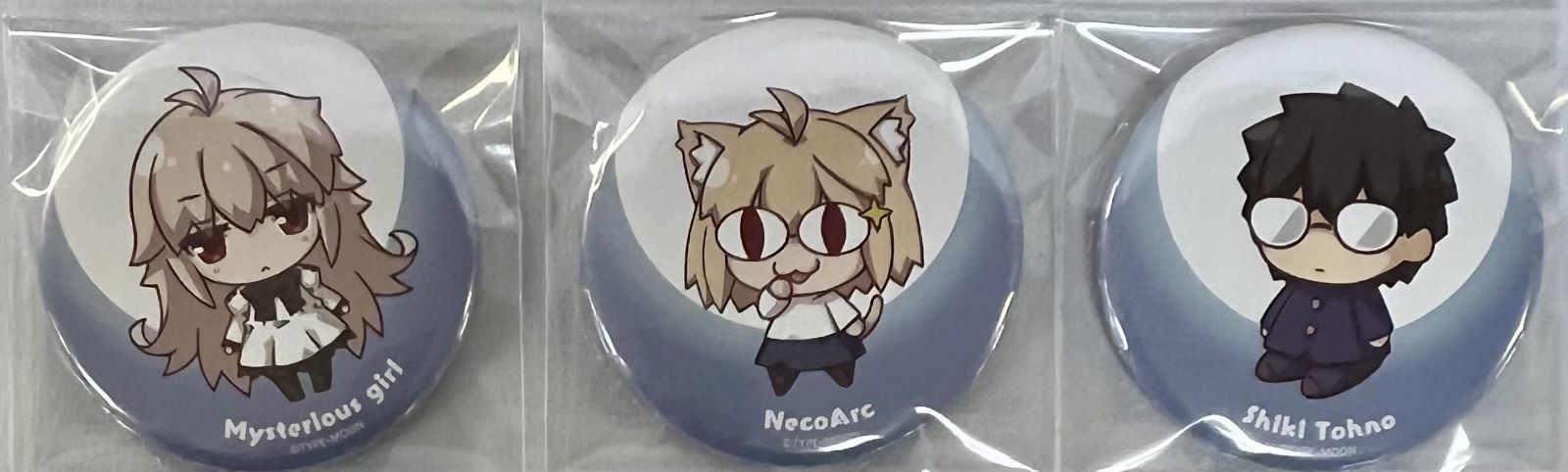 C99グッズ 月姫 A piece of blue glass moon サコッシュ＆缶バッジ(12