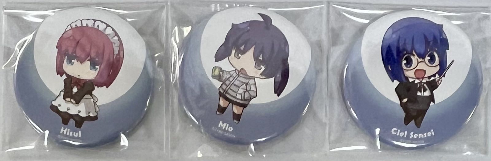 C99グッズ 月姫 A piece of blue glass moon サコッシュ＆缶バッジ(12