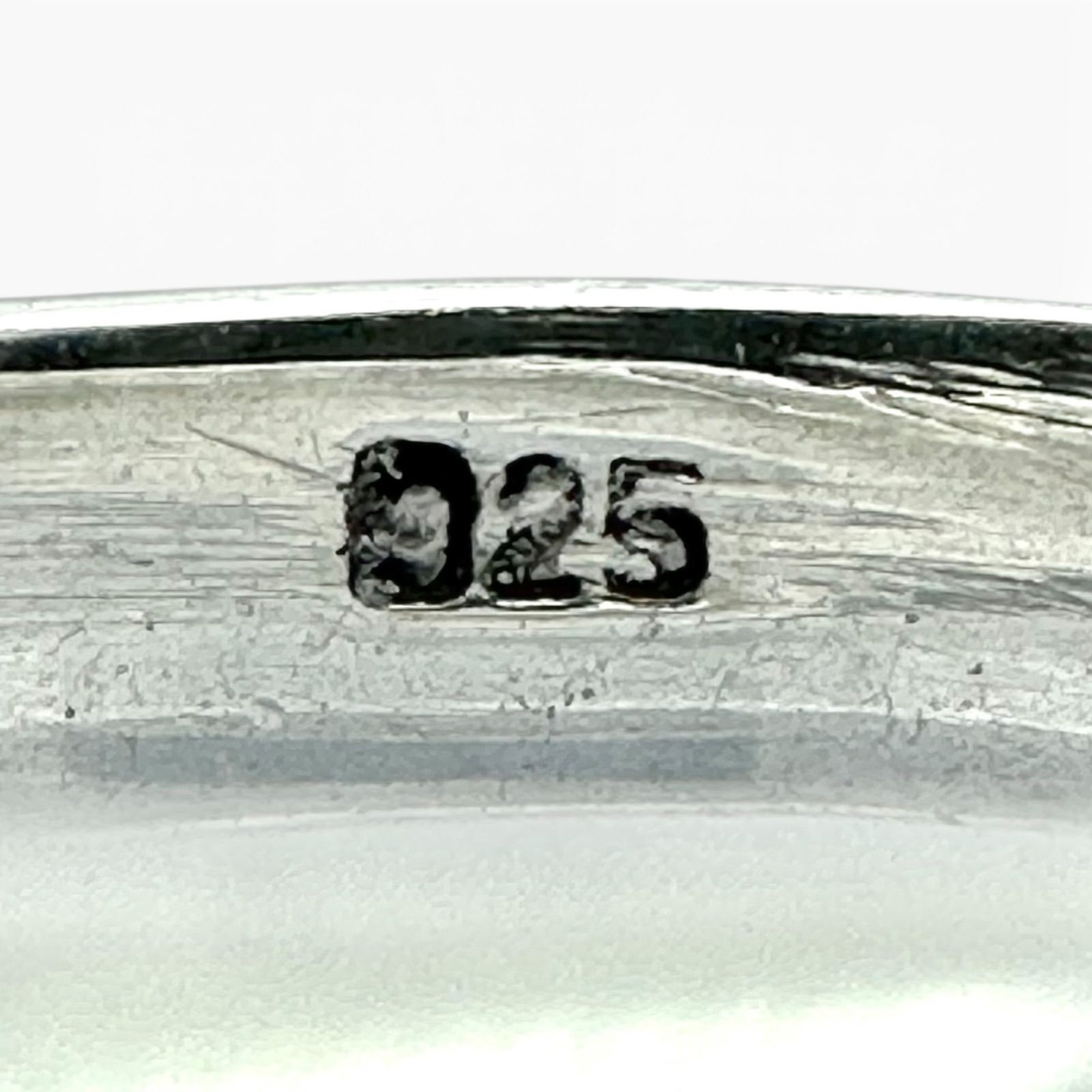 丸みのあるフォルム】トライアングル 三角形 Silver 925 刻印 00s