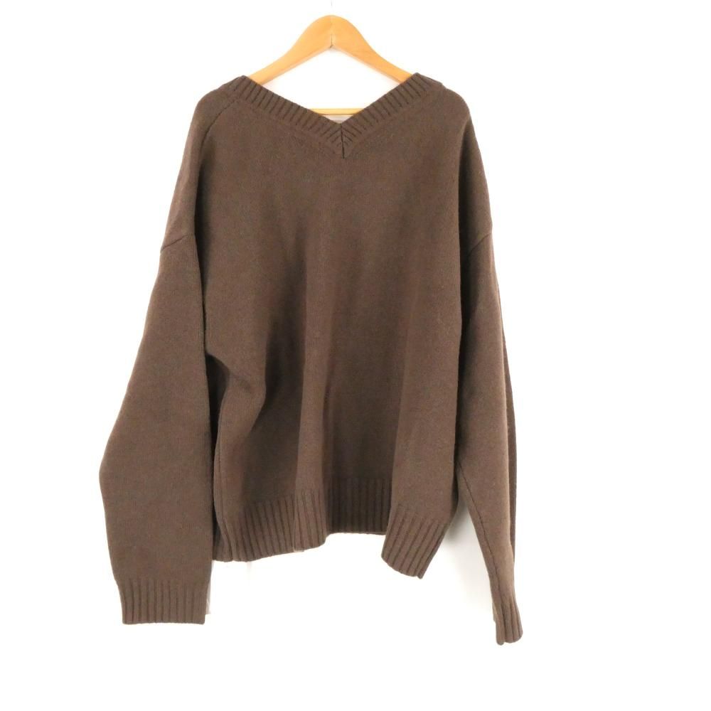 未使用 ETRE TOKYO エトレトウキョウ ニット 1点 F ウール他 Vネック
