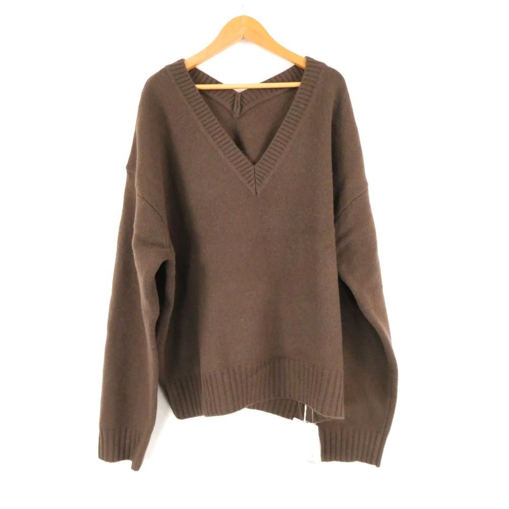 未使用 ETRE TOKYO エトレトウキョウ ニット 1点 F ウール他 Vネック