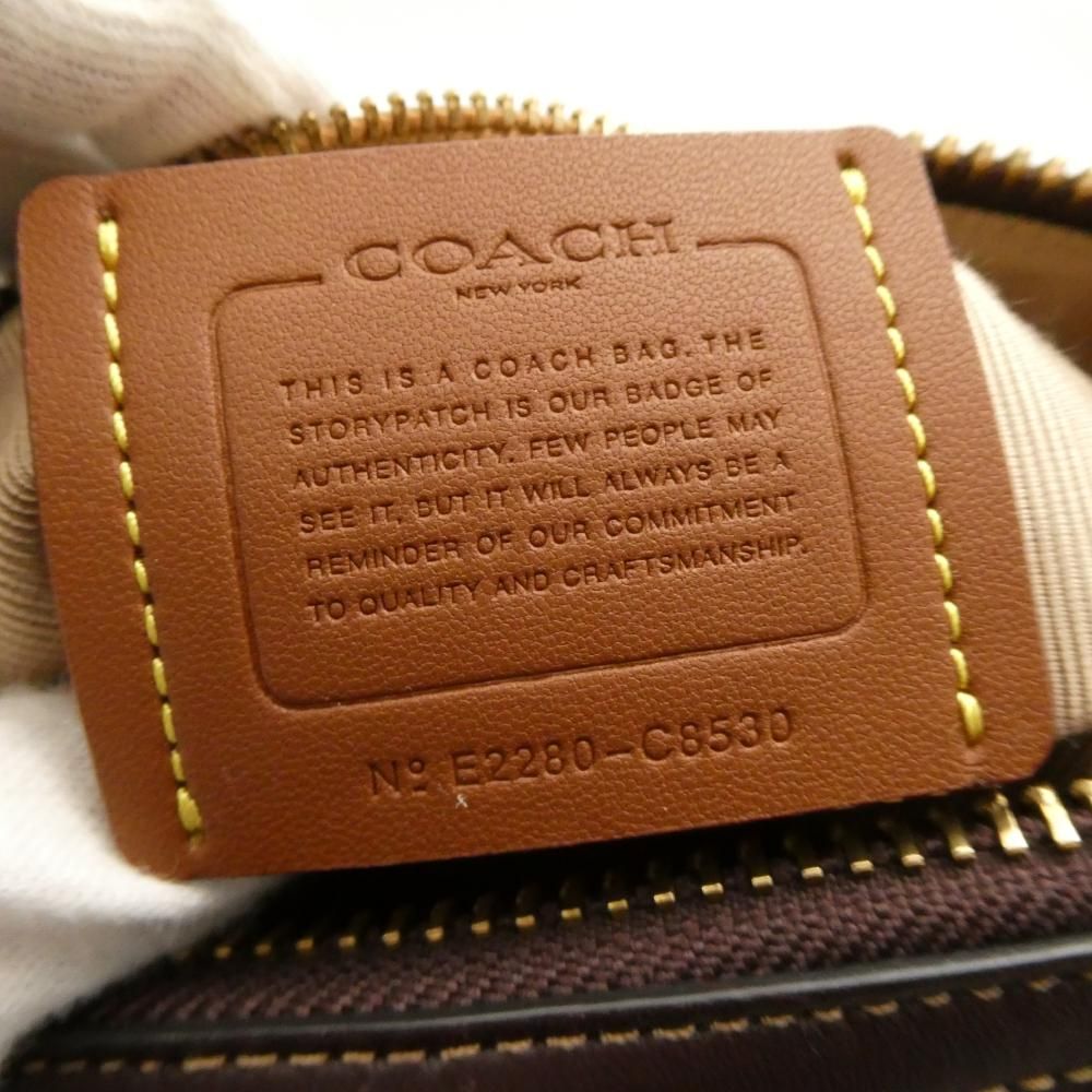 美品 COACH コーチ C8530 ルビーサッチェル ハンドバッグ 1点 レザー 