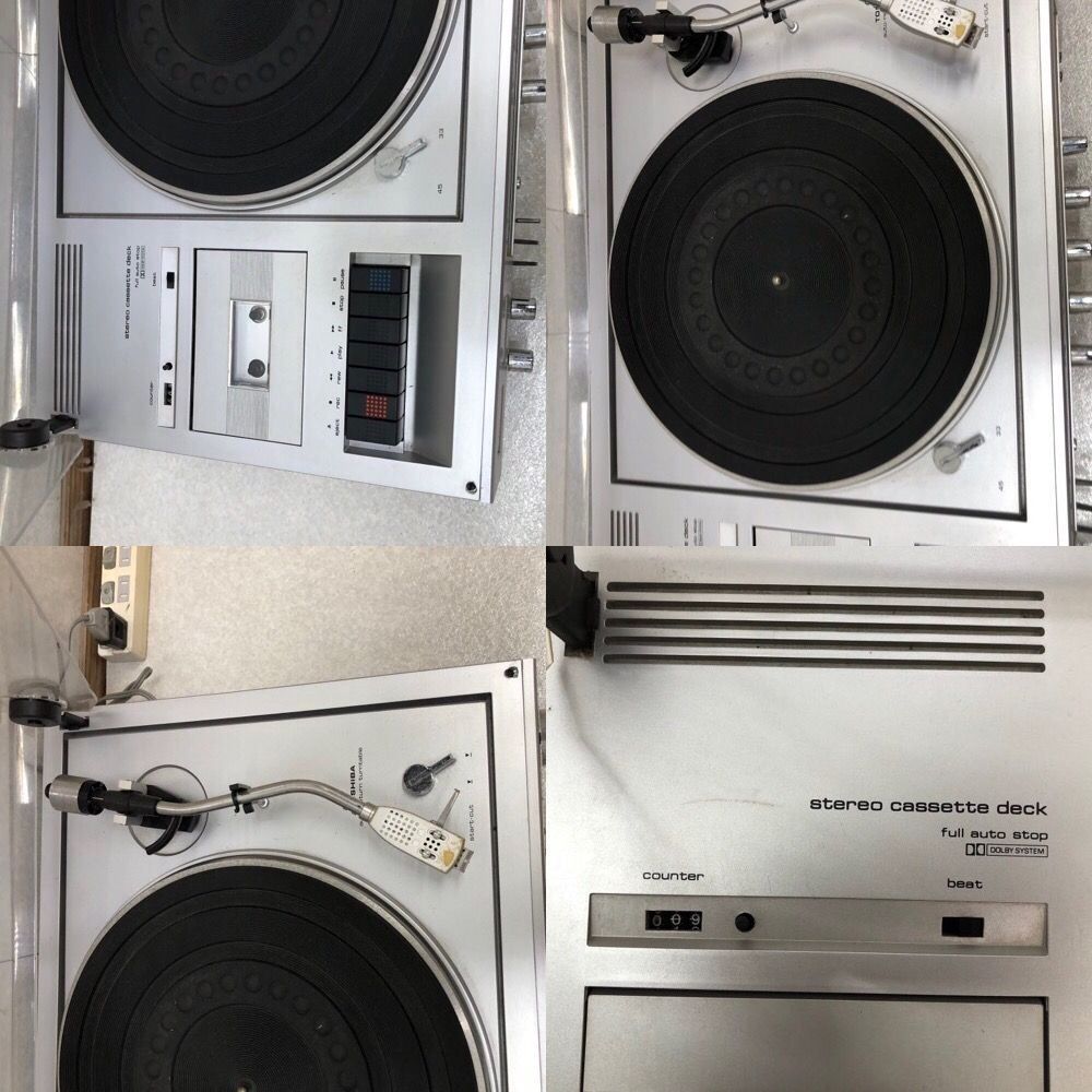 東芝「SM‑2950C」フルオートレコードプレーヤー スピーカー 250705 