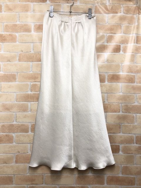 中古】 IENA イエナ ダブルサテンスカート ホワイト 34 111444588