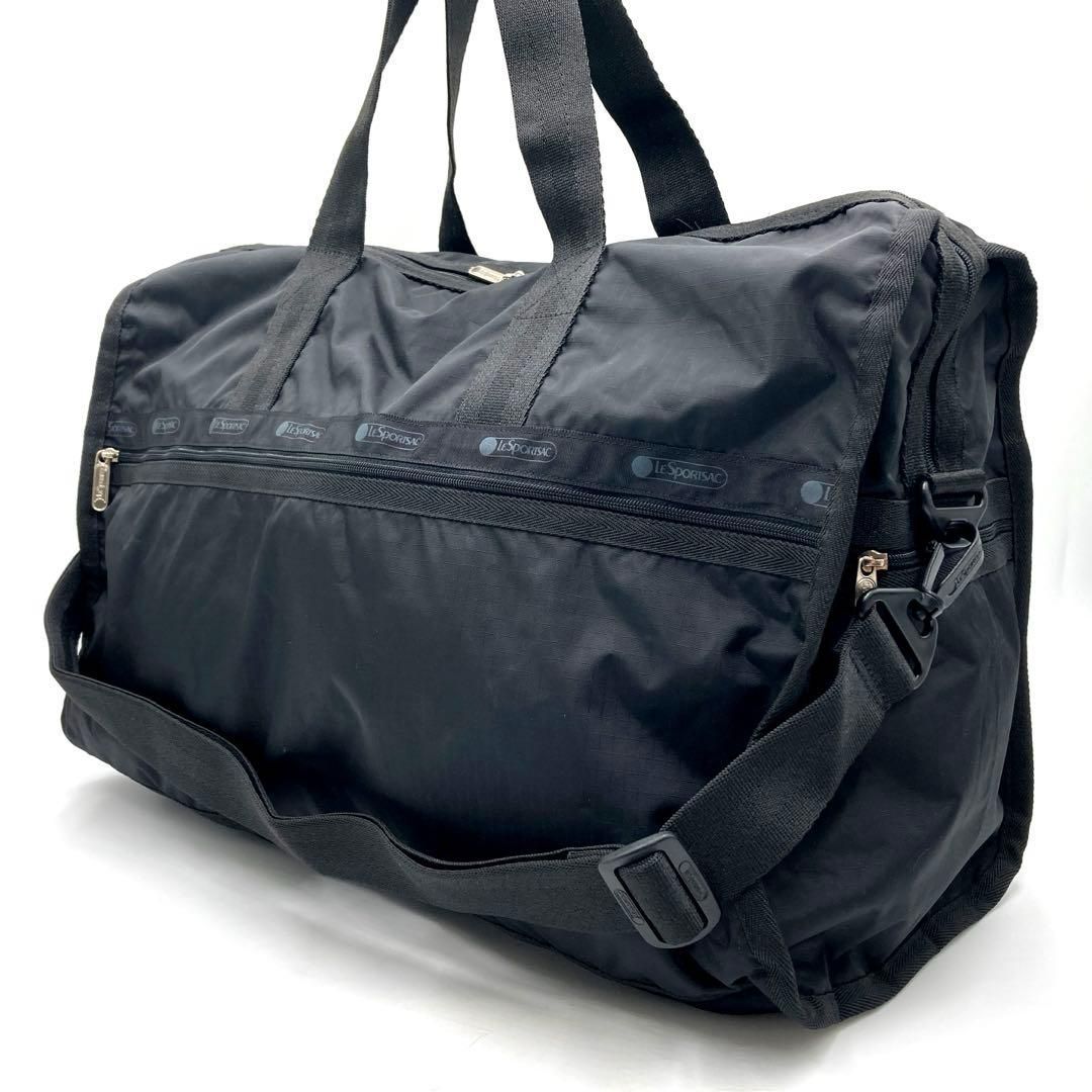 ⭐️美品⭐️レスポートサック ボストンバッグ ナイロン ブラック 無地