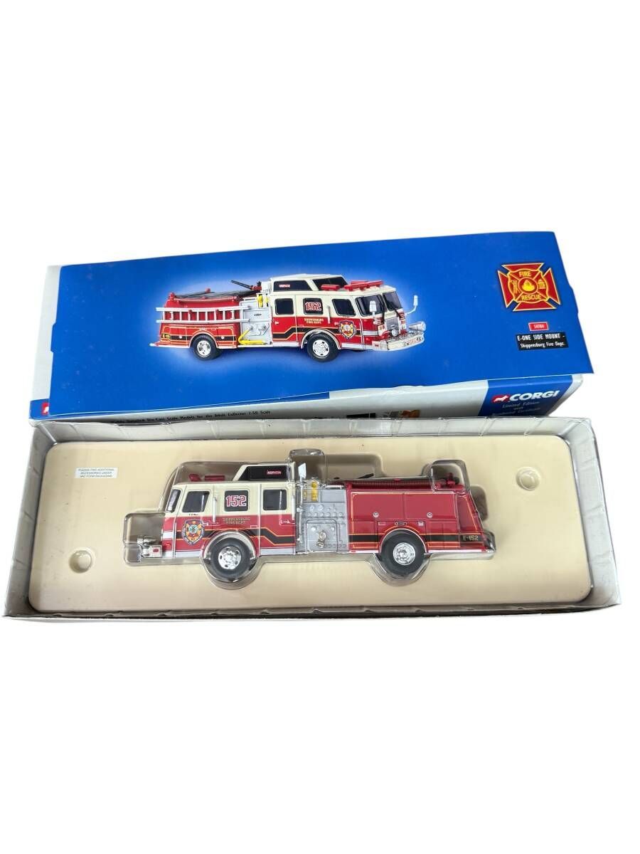 CORGI コーギー 54704 E-One Side Mount Shippensburg Fire Depatment
