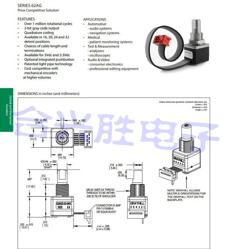 ライト電式エンコーダー 62AGY22033 アウディA6  中央制御計器盤ノブスイッチ 16ポジションクラスター